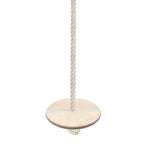 Liane - Tellerschaukel aus Baumwollseil und Birkenholz - Kletterling – einfach Kind sein