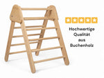 Supersale Pikler Dreieck mit zwei Schwierigkeitsgraden von PeterundDepi geölt - Kletterling – einfach Kind sein