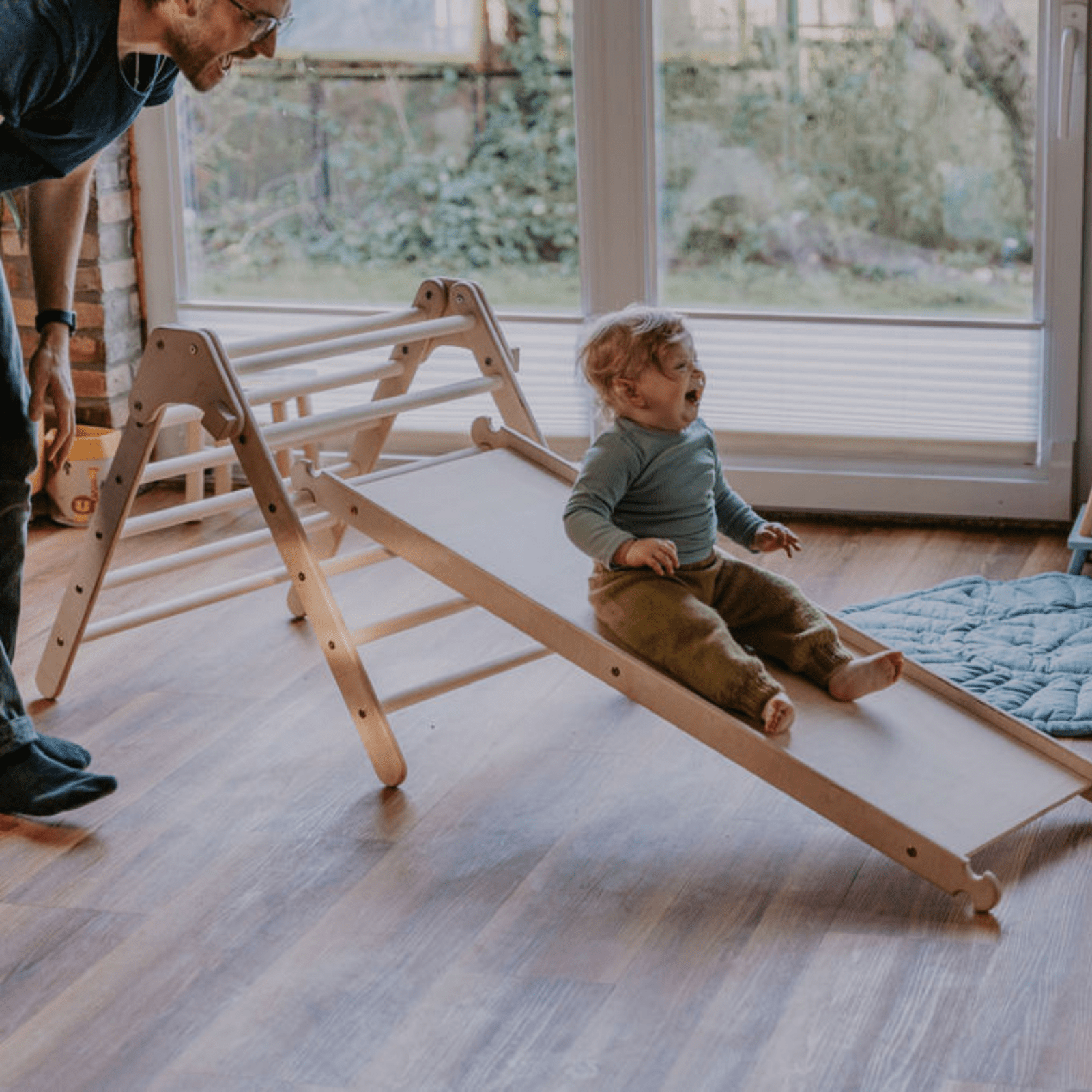 Kletterdreieck - Set KOALALING | 3 - teilig | klappbares Kletterdreieck | Zubehör erhältlich - Kletterling – einfach Kind sein