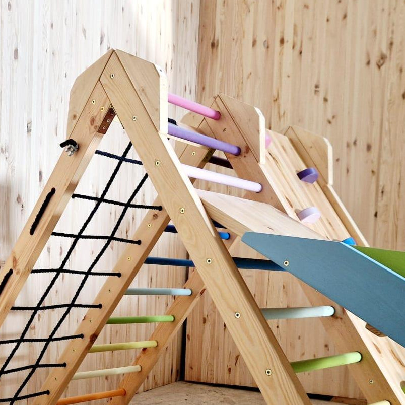 Abenteuer - Kletterwelt XL mit 4 Kletterpfaden für drinnen & draußen - Kletterling – einfach Kind sein