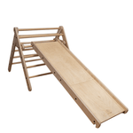 Kletterdreieck BORN + Rutsche | 2x Steigung verstellbar | 81 cm | klappbar - Kletterling – einfach Kind sein