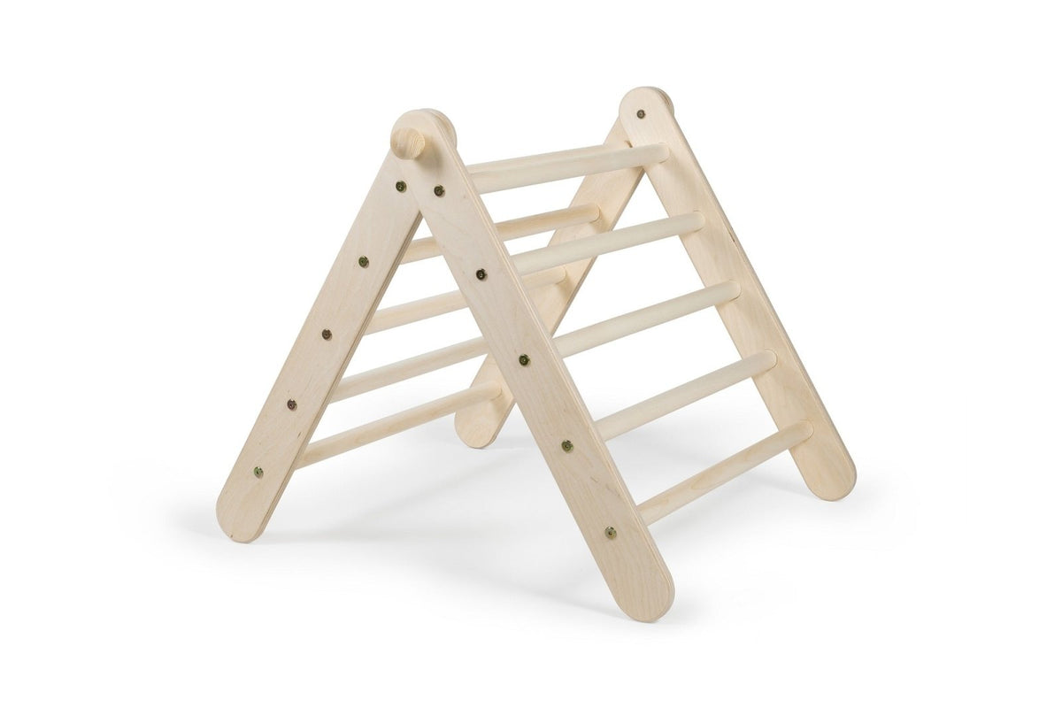 höhenverstellbares Kletterdreieck - Set ZICKENLING SET | 5 - fach verstellbar | 60cm| Dreieck + Rutsche + Bogen - Kletterling – einfach Kind sein