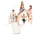 Sprossenwand | EMMA | 40 - in - 1 | EMMA | 200Kg belastbar I 3–99 Jahre | 40 Aufbauvarianten - Kletterling – einfach Kind sein