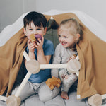 Spielzelt für das Klettergerüst Indoor - passendes Zelt für die Waben - Kletterkuppel - Kletterling – einfach Kind sein