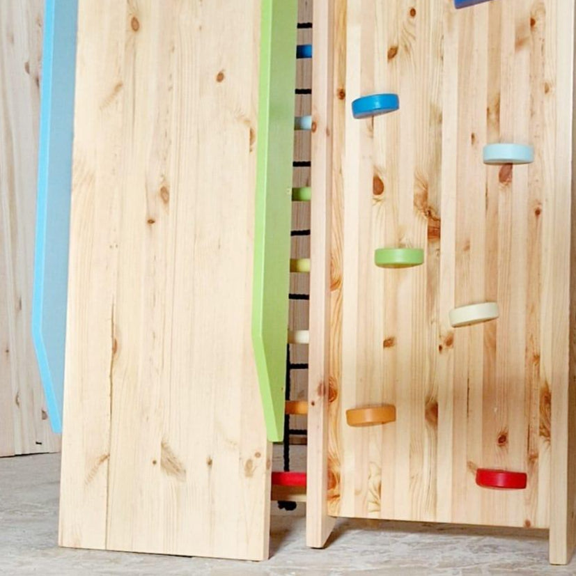 Abenteuer - Kletterwelt XL mit 4 Kletterpfaden für drinnen & draußen - Kletterling – einfach Kind sein