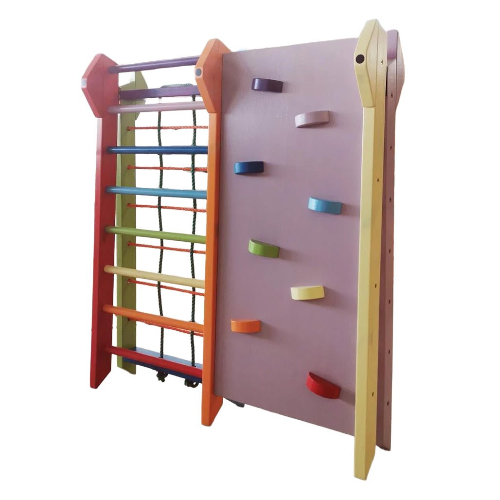 Klettergerüst ROOT 88 | I & OUTDOOR | 88 cm | klappbar | Wunschfarbe wählbar - Kletterling – einfach Kind sein