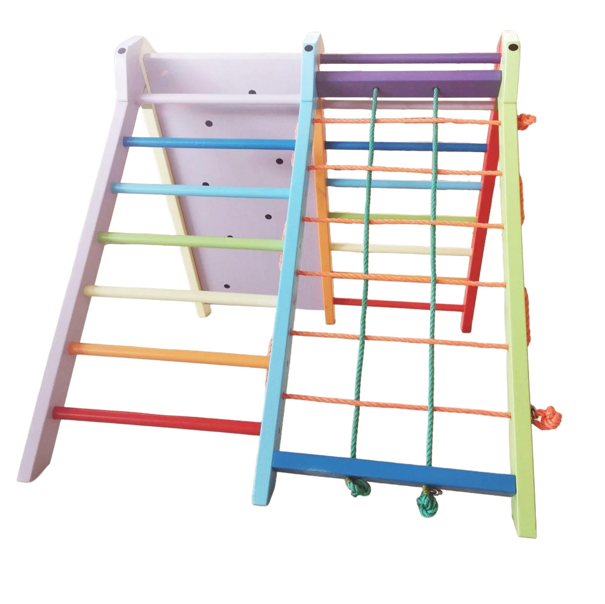 Klettergerüst ROOT 88 | I & OUTDOOR | 88 cm | klappbar | Wunschfarbe wählbar - Kletterling – einfach Kind sein