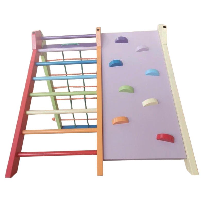 Klettergerüst ROOT 88 | I & OUTDOOR | 88 cm | klappbar | Wunschfarbe wählbar - Kletterling – einfach Kind sein