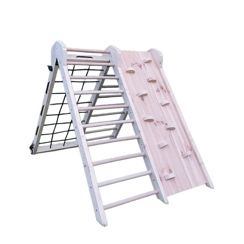 Kletterdreieck ROOT 130 | IN & OUTDOOR | 130 cm hoch | 4 Kletterpfade | zusammenklappbar - Kletterling – einfach Kind sein