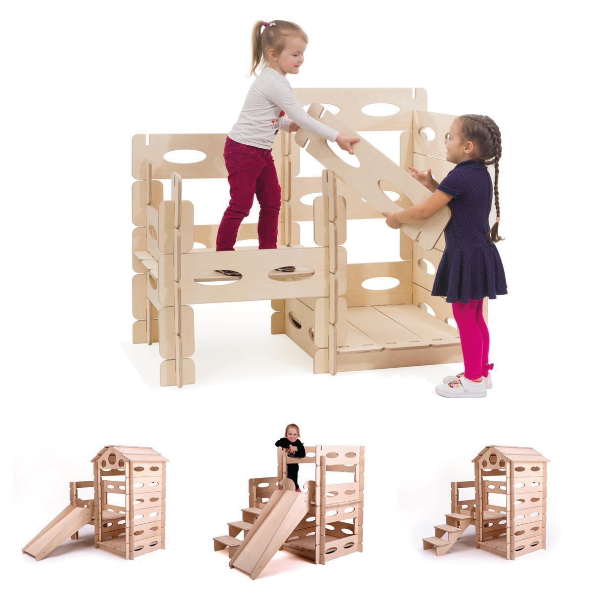 Montessori Spielhaus: Kreatives Lernen für Kinder von 1 bis 12 Jahren - Kletterling – einfach Kind sein