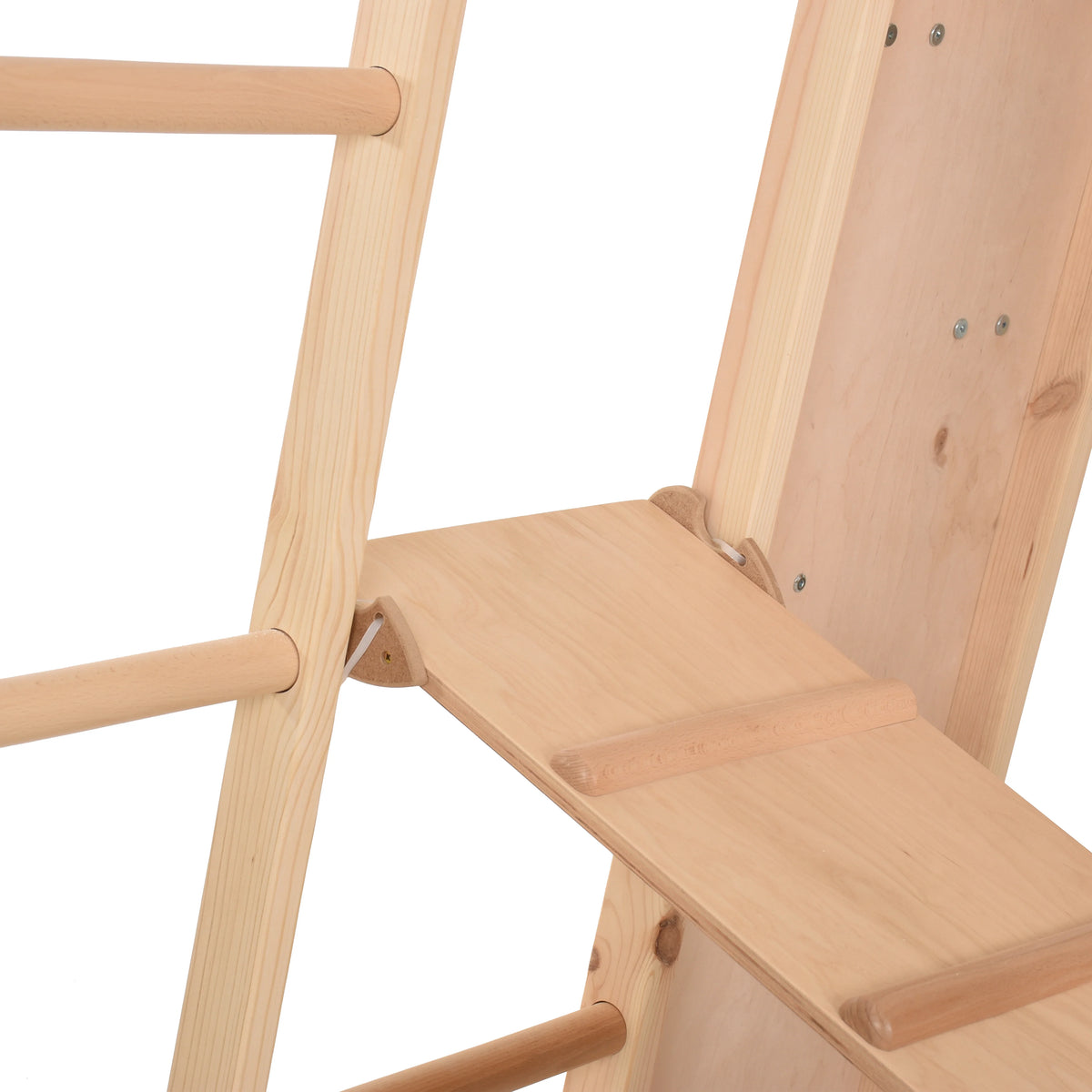 Klettergerüst PRO NATUR GYM | Sprossenwand, Rutsche, Ringe, Monkey Bar | ab 3 Jahren - Kletterling – einfach Kind sein