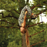 Strickleiter Triangle Schaukel Set groß braun - Kletterling – einfach Kind sein