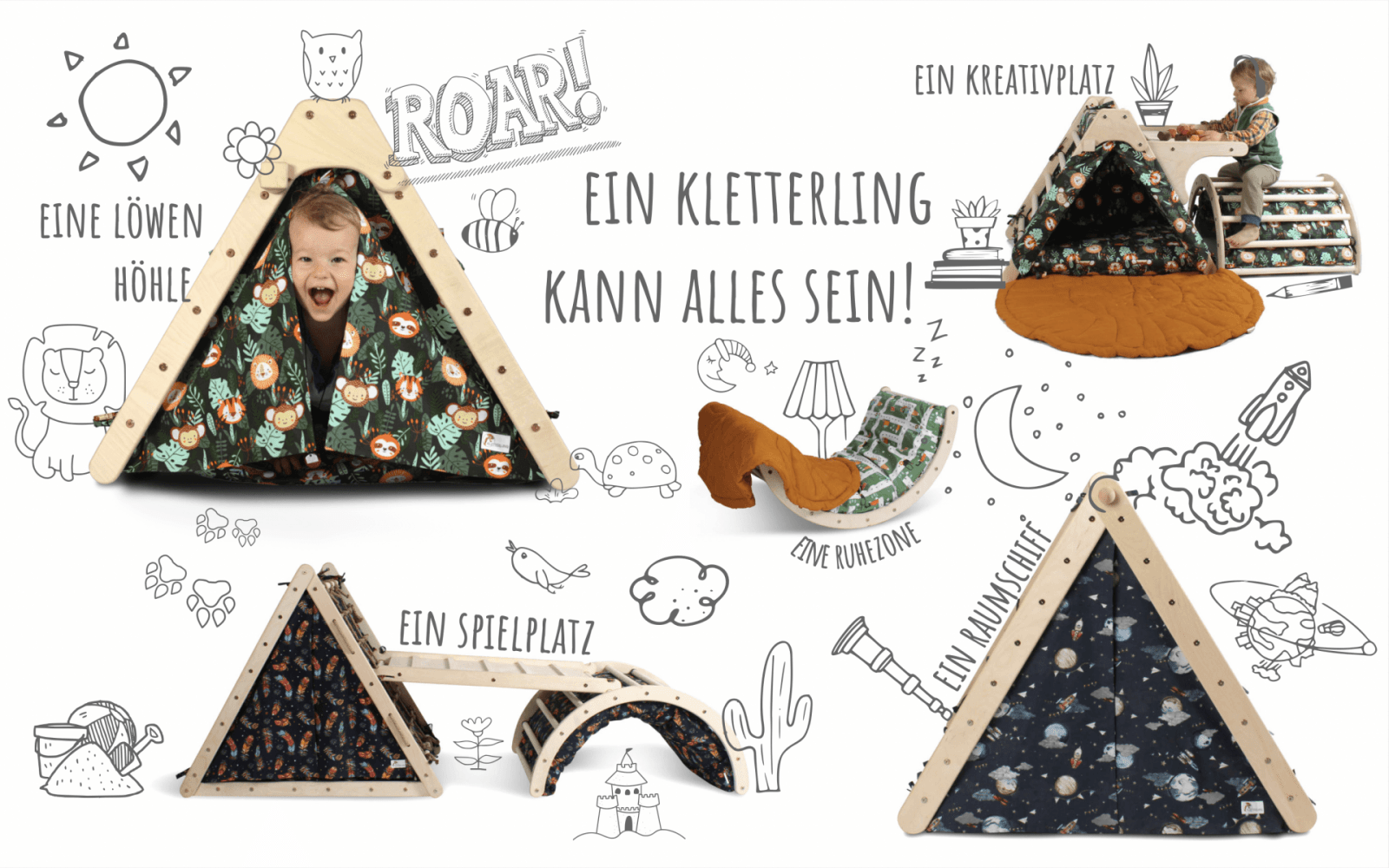 Spielen & Schaukeln - Kletterling – einfach Kind sein