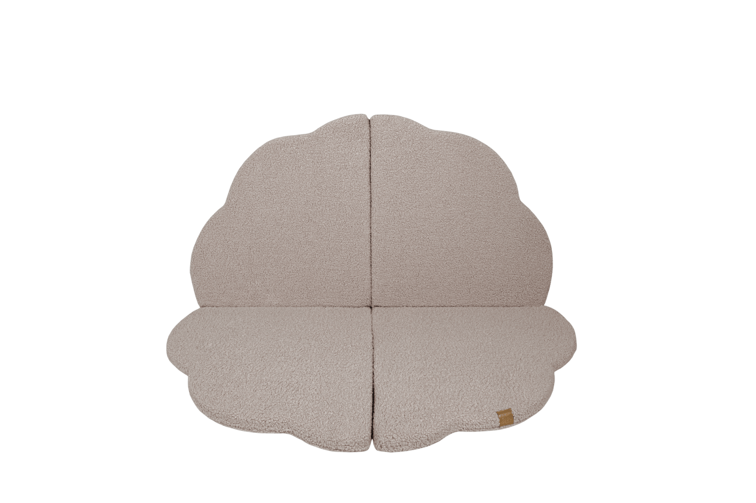 Spielmatte Wolke Teddy Hellgrau - Kletterling – einfach Kind sein
