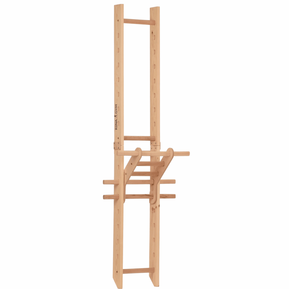 Sprossenwand TRAINING XL für Erwachsene | bis 120 kg | 246 cm | aufwärts gerichteter Klimmzug - Kletterling – einfach Kind sein