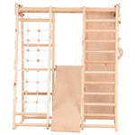 Multifunktionales Indoor Klettergerüst aus Holz – Für Zuhause & Familie – Ansicht 9
