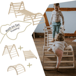 klappbares Kletterdreieck KOALA | 65 cm | 1 Teil | verstaubar - Kletterling – einfach Kind sein
