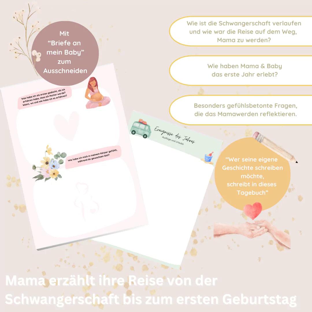 Mehr als nur Baby - Erinnerungen: Dein Mutter - Kind - Tagebuch für Herz & Seele - Kletterling – einfach Kind sein