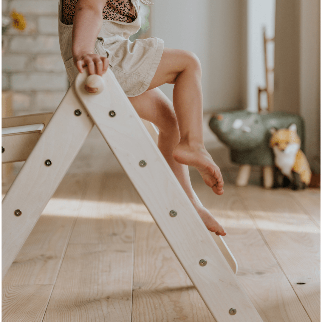 Höhenverstellbares Kletterdreieck ZICKLEIN | 5 - fach verstellbar | 60cm | 1 Teil | verstaubar - Kletterling – einfach Kind sein
