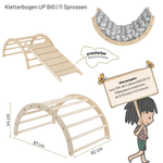 Kletterbogen UP in 2 Größen | SAMLL & BIG - Kletterling – einfach Kind sein