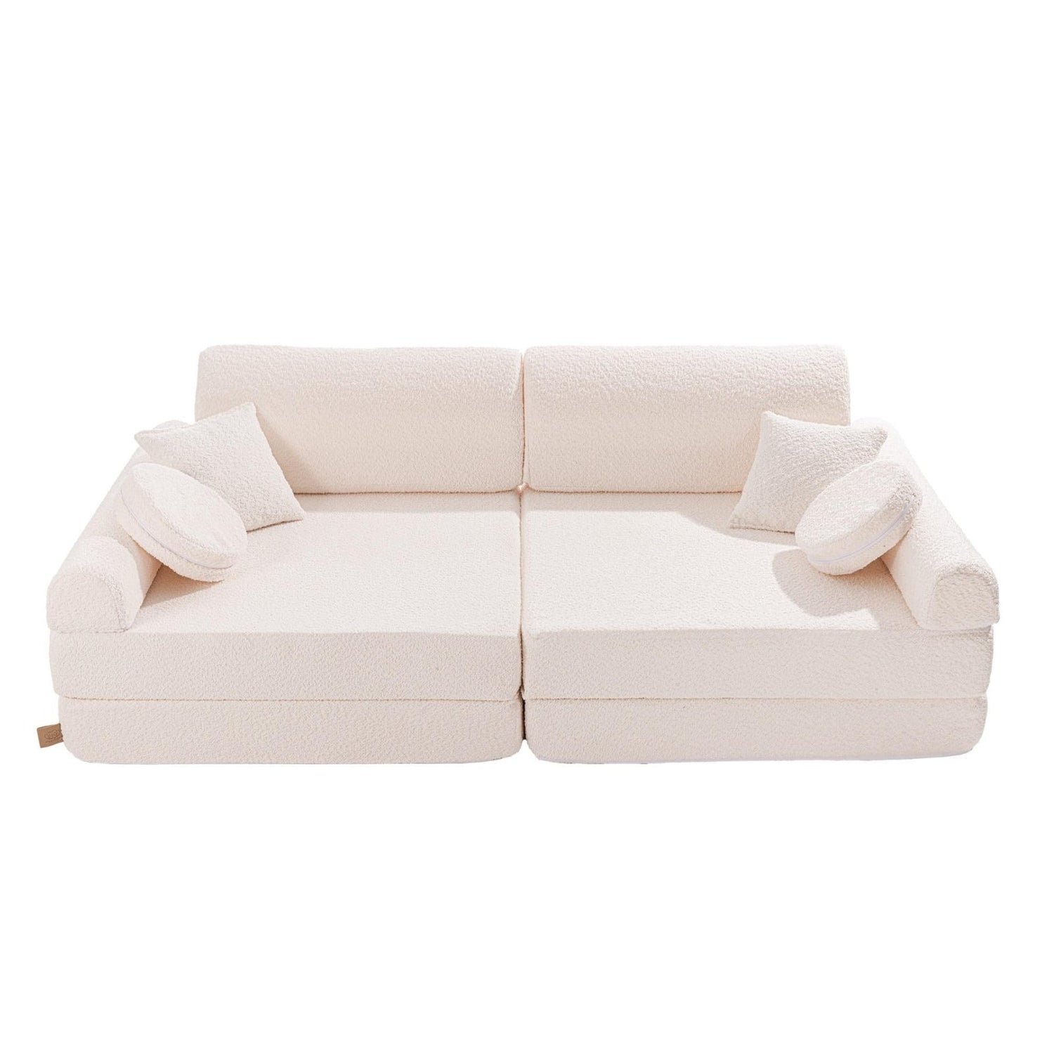 MeowBaby Premium Modulares Sofa, Teddy - Kletterling – einfach Kind sein