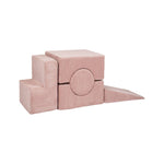 MeowBaby Bausteine 5 er Set, puder - rosa - Kletterling – einfach Kind sein