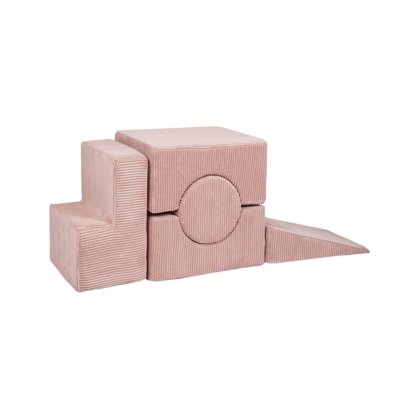 MeowBaby Bausteine 5 er Set, puder - rosa - Kletterling – einfach Kind sein