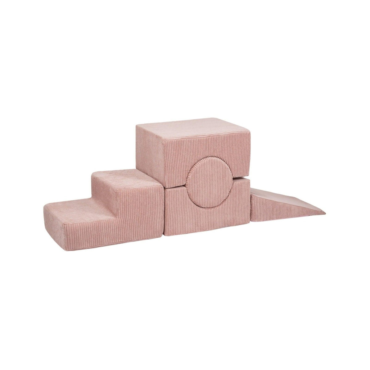 MeowBaby Bausteine 5 er Set, puder - rosa - Kletterling – einfach Kind sein