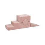 MeowBaby Bausteine 5 er Set, puder - rosa - Kletterling – einfach Kind sein