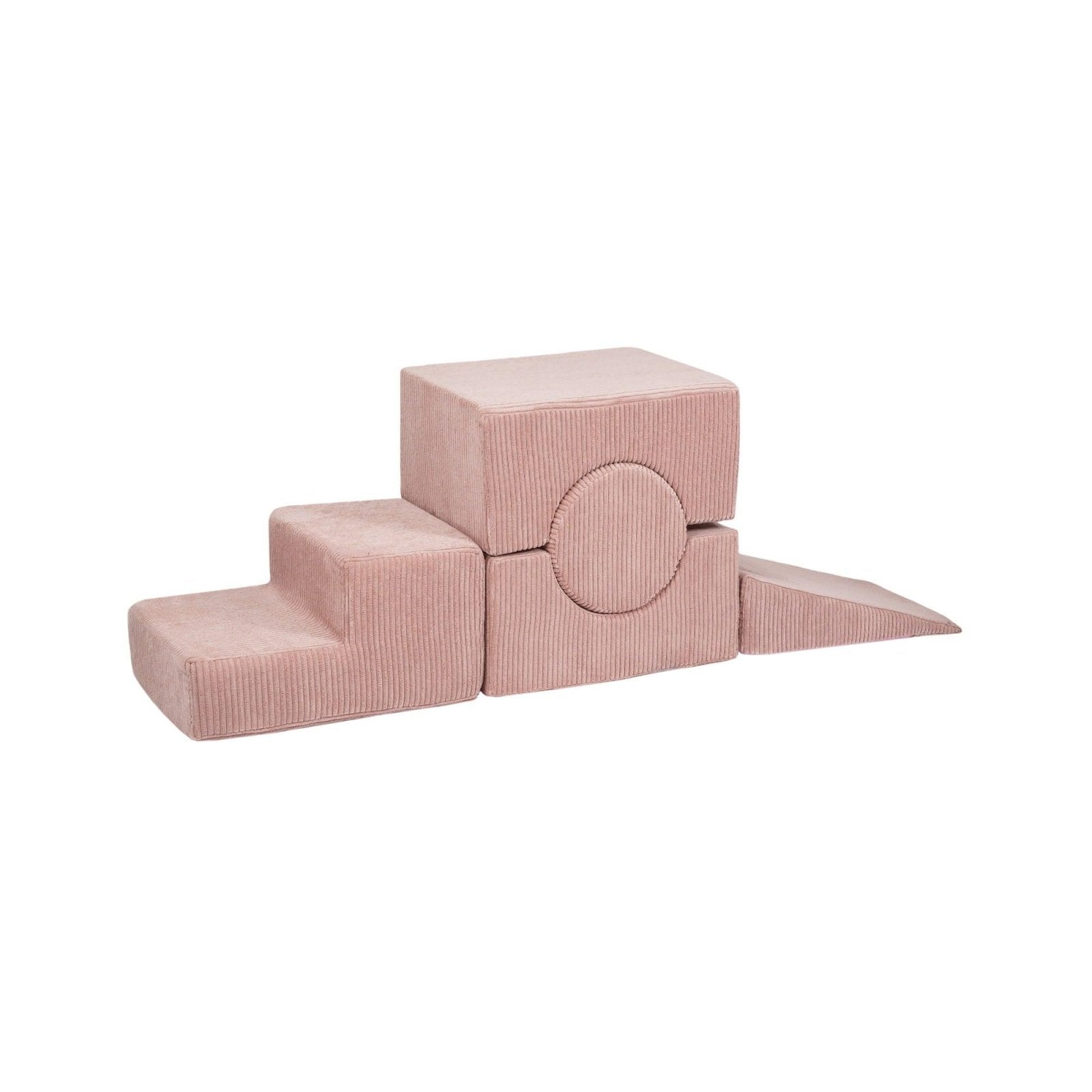 MeowBaby Bausteine 5 er Set, puder - rosa - Kletterling – einfach Kind sein