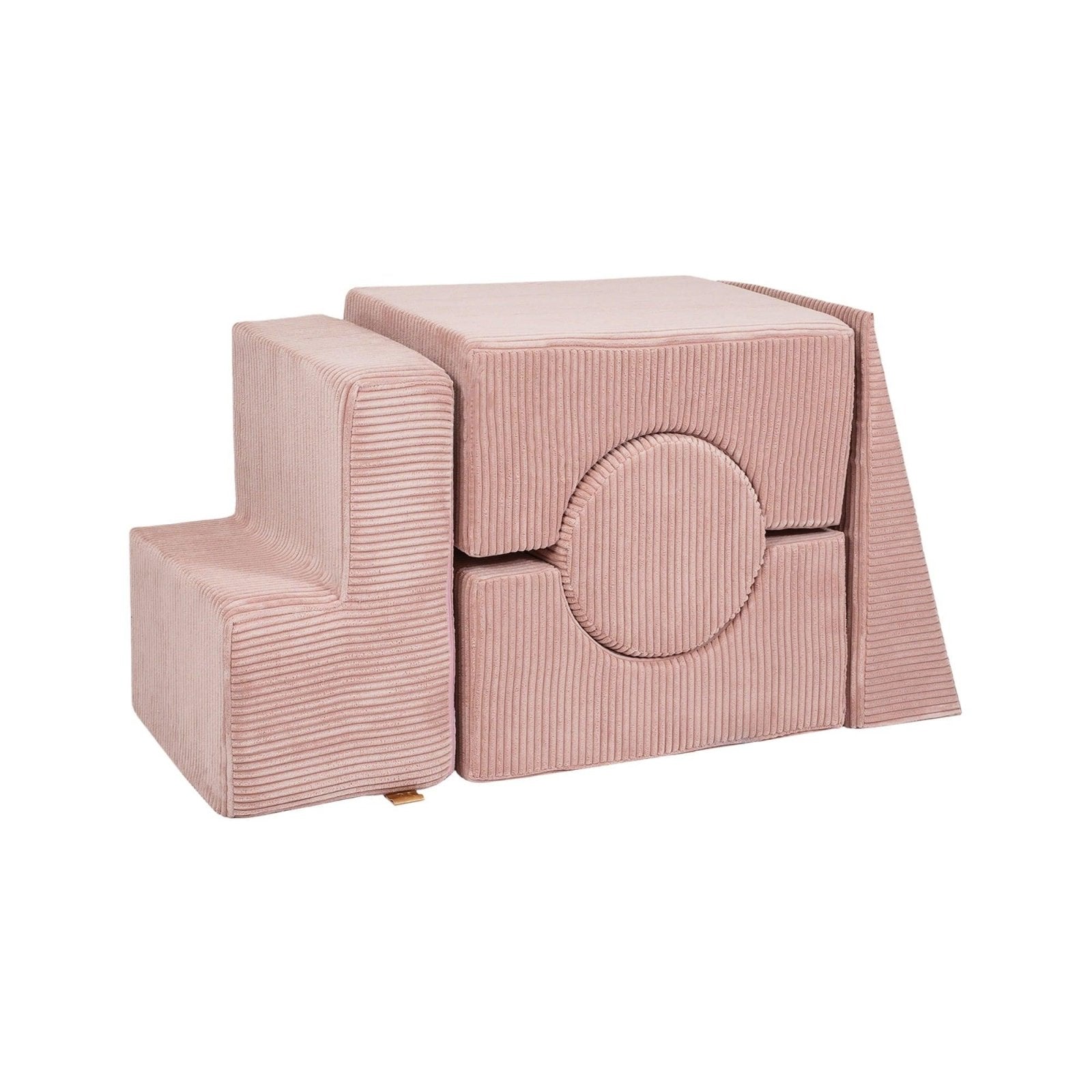 MeowBaby Bausteine 5 er Set, puder - rosa - Kletterling – einfach Kind sein