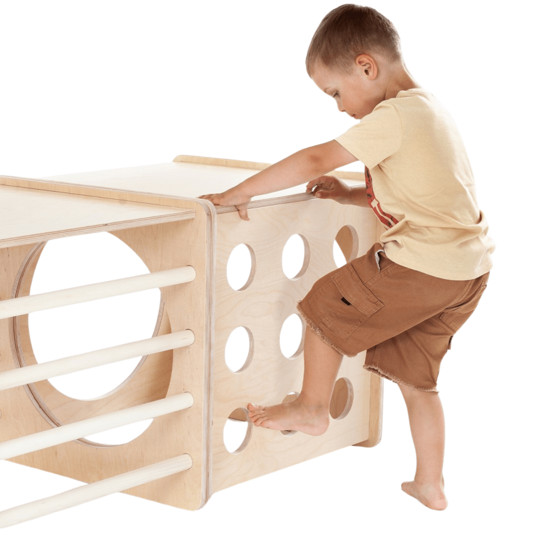 Kletterwürfel MOON MIX | 58 x 58 cm | 1+ | 1 Teil | erweiterbar - Kletterling – einfach Kind sein