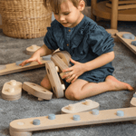 Balancierbalken MOON PFAD | 60 cm | 4 Balken | in 4 Farben | erweiterbar - Kletterling – einfach Kind sein