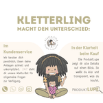 Kletterset MOON FLOW Green 3 in 1 | GRÜN | 57 cm hoch | Rutsche wählbar - Kletterling – einfach Kind sein