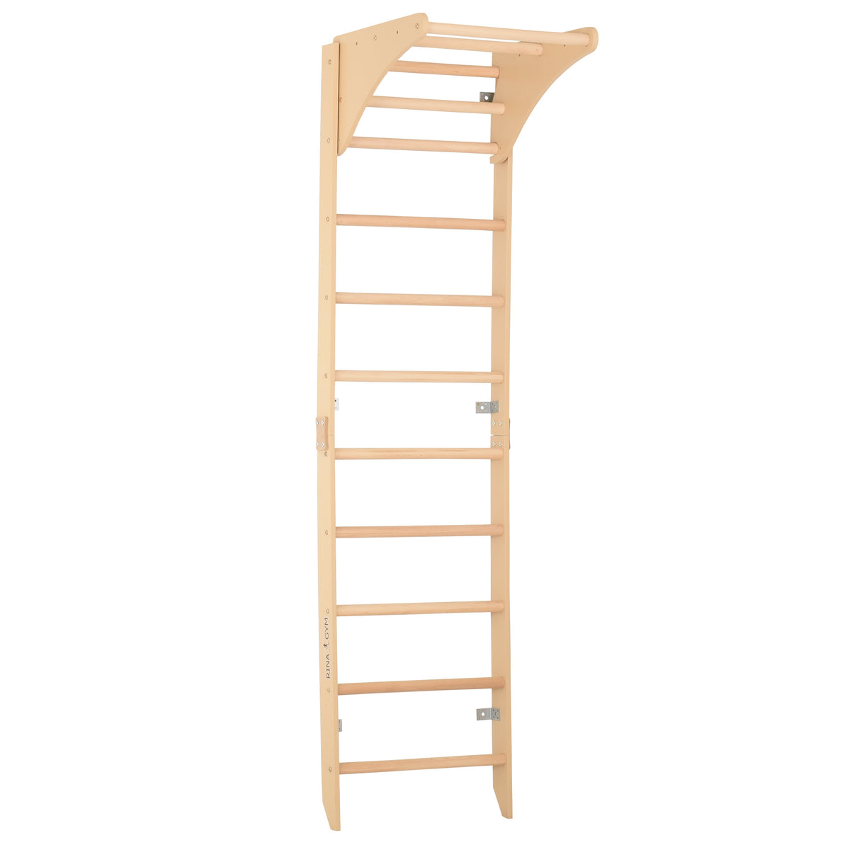 Sprossenwand mit höhenverstellbarem Reck – Kompaktes Indoor-Fitnessgerät die ganze Familie – Ansicht 4