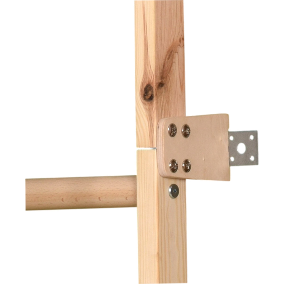 Sprossenwand für Heimtraining mit höhenverstellbarem Reck & beidseitigem Kletterbrett – Indoor Fitnessgerät für die ganze Fa…