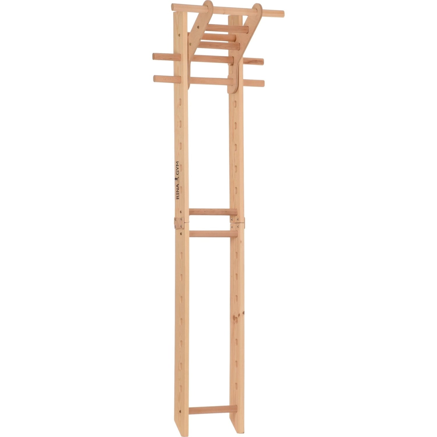 Sprossenwand TRAINING XL für Erwachsene | bis 120 kg | 246 cm | aufwärts gerichteter Klimmzug - Kletterling – einfach Kind sein