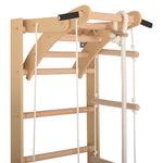 Sprossenwand für Heimtraining und höhenverstellbarem Reck – Indoor Fitnessgerät für die ganze Familie – Ansicht 5