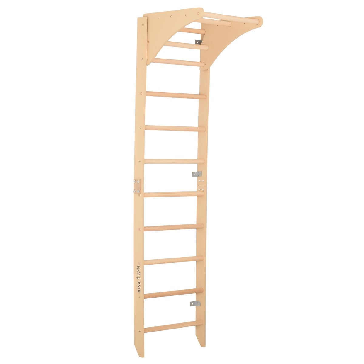 Sprossenwand mit höhenverstellbarem Reck – Kompaktes Indoor-Fitnessgerät die ganze Familie – Ansicht 1