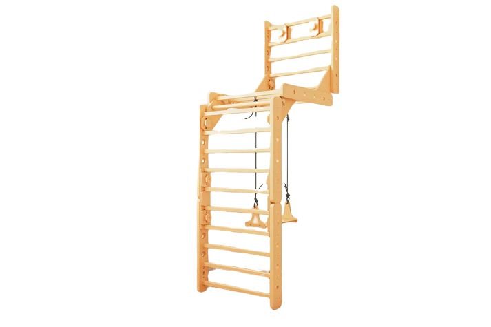 Sprossenwand | EMMA  2in1 | 200 kg belastbar | 2–10 Jahre | mind. 6 Aufbauvarianten - Kletterling – einfach Kind sein