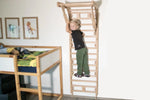 Sprossenwand | EMMA MINI |  180 kg belastbar | 2–99 Jahre | 5+ Aufbauvarianten - Kletterling – einfach Kind sein