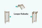 Kletterdreieck LOOPO KAKADU 3in1 – Übersicht der Aufbauvarianten