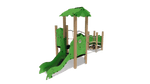 Klettergerüst SPIELPLATZ 304 | 4 verschiedene Designs | Sicheres und kompaktes Spielgerät für Kitas (Alter: 3 bis 6 Jahre) - Kletterling – einfach Kind sein