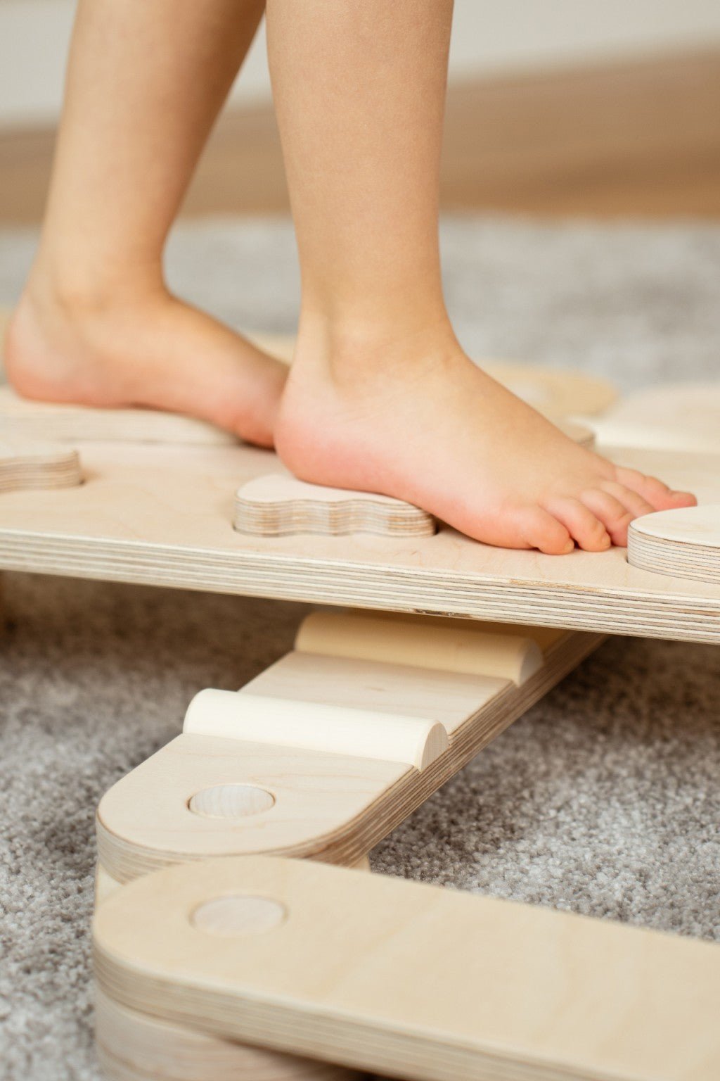 Happymoon Natural 8 Balance Beam Set - Kletterling – einfach Kind sein