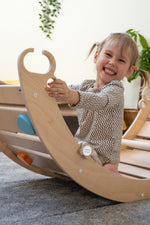 Happymoon Colored stones Rocker 3 in 1 - Kletterling – einfach Kind sein