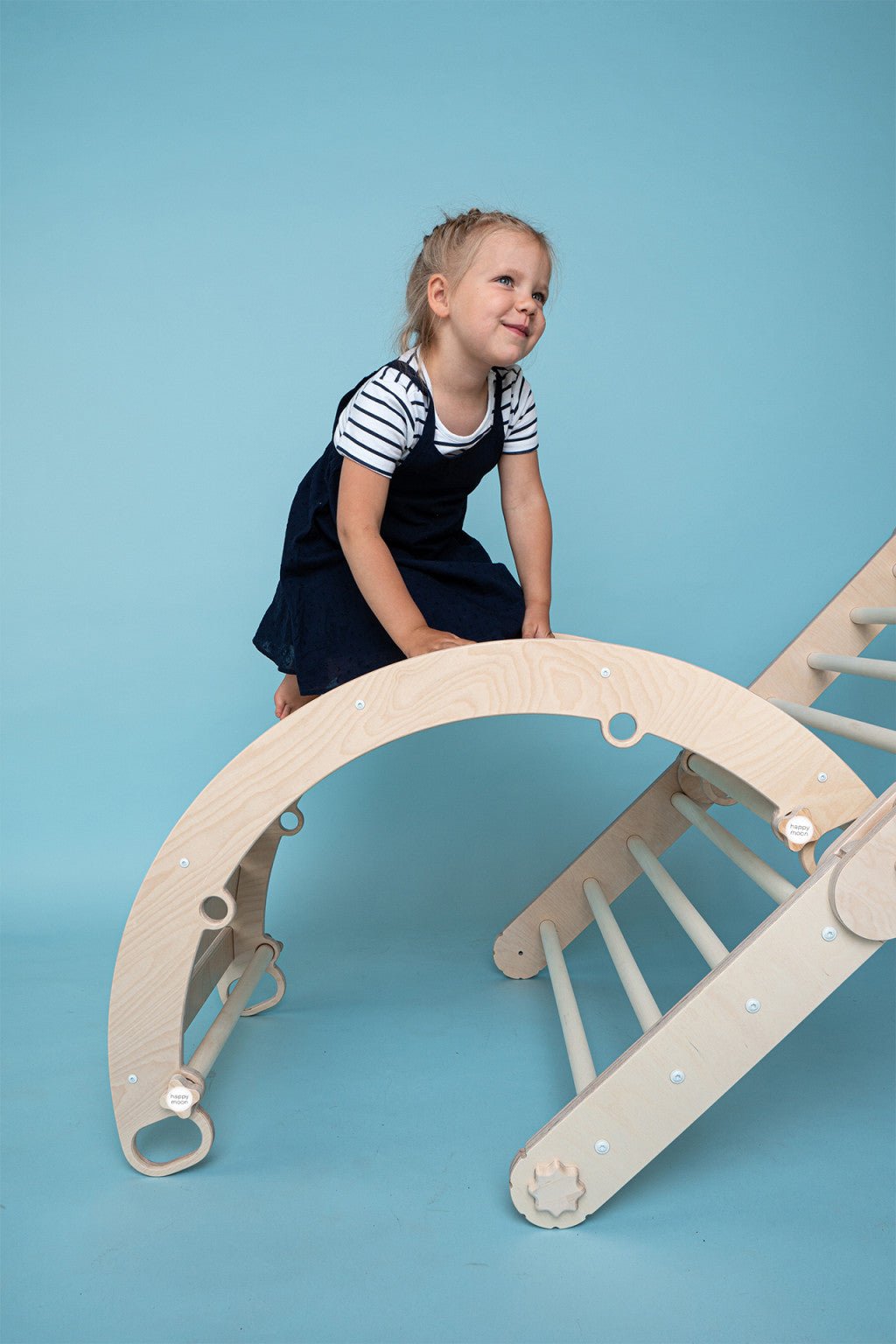 Happymoon Colored stones Rocker 3 in 1 - Kletterling – einfach Kind sein