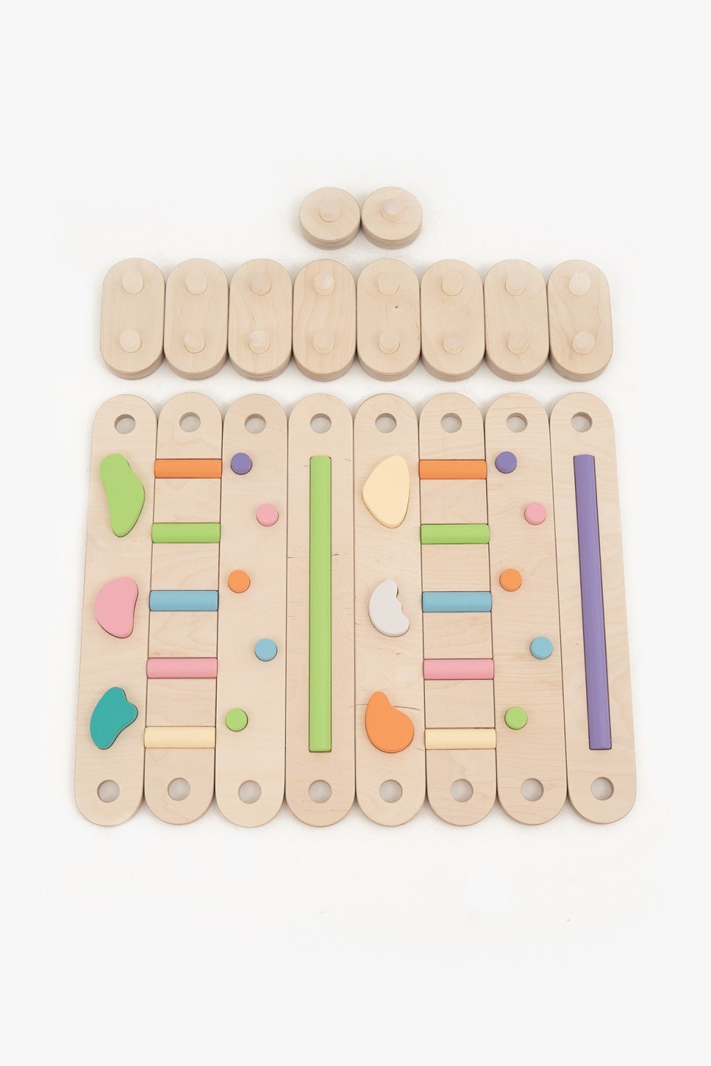 Happymoon Colored 8 Balance Beam Set - Kletterling – einfach Kind sein