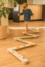 Happymoon Colored 8 Balance Beam Set - Kletterling – einfach Kind sein
