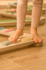Happymoon Colored 8 Balance Beam Set - Kletterling – einfach Kind sein