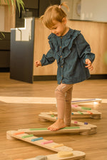 Happymoon Colored 8 Balance Beam Set - Kletterling – einfach Kind sein